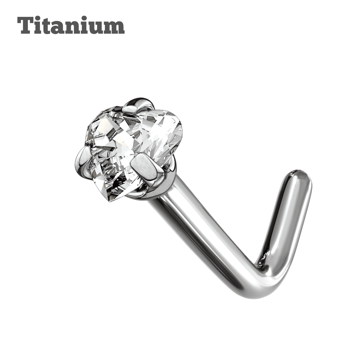 Titanium nose bone on sale stud