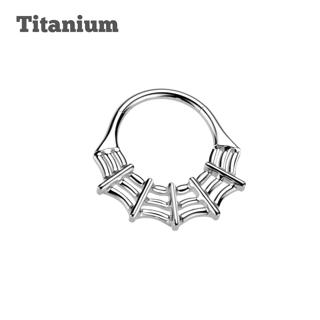 Titanium Web Hinged Hoop